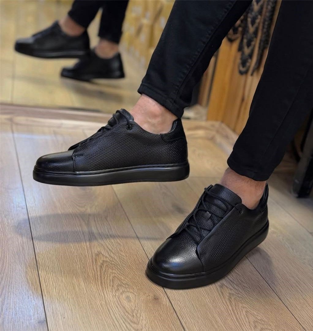 Hakiki Deri Günlük Sneakers Ayakkabı 