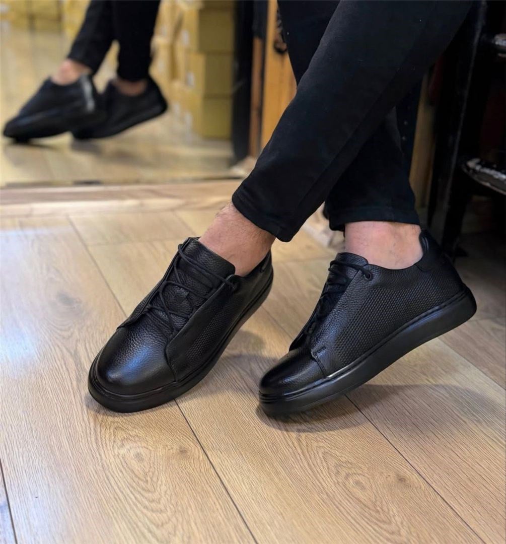 Hakiki Deri Günlük Sneakers Ayakkabı 