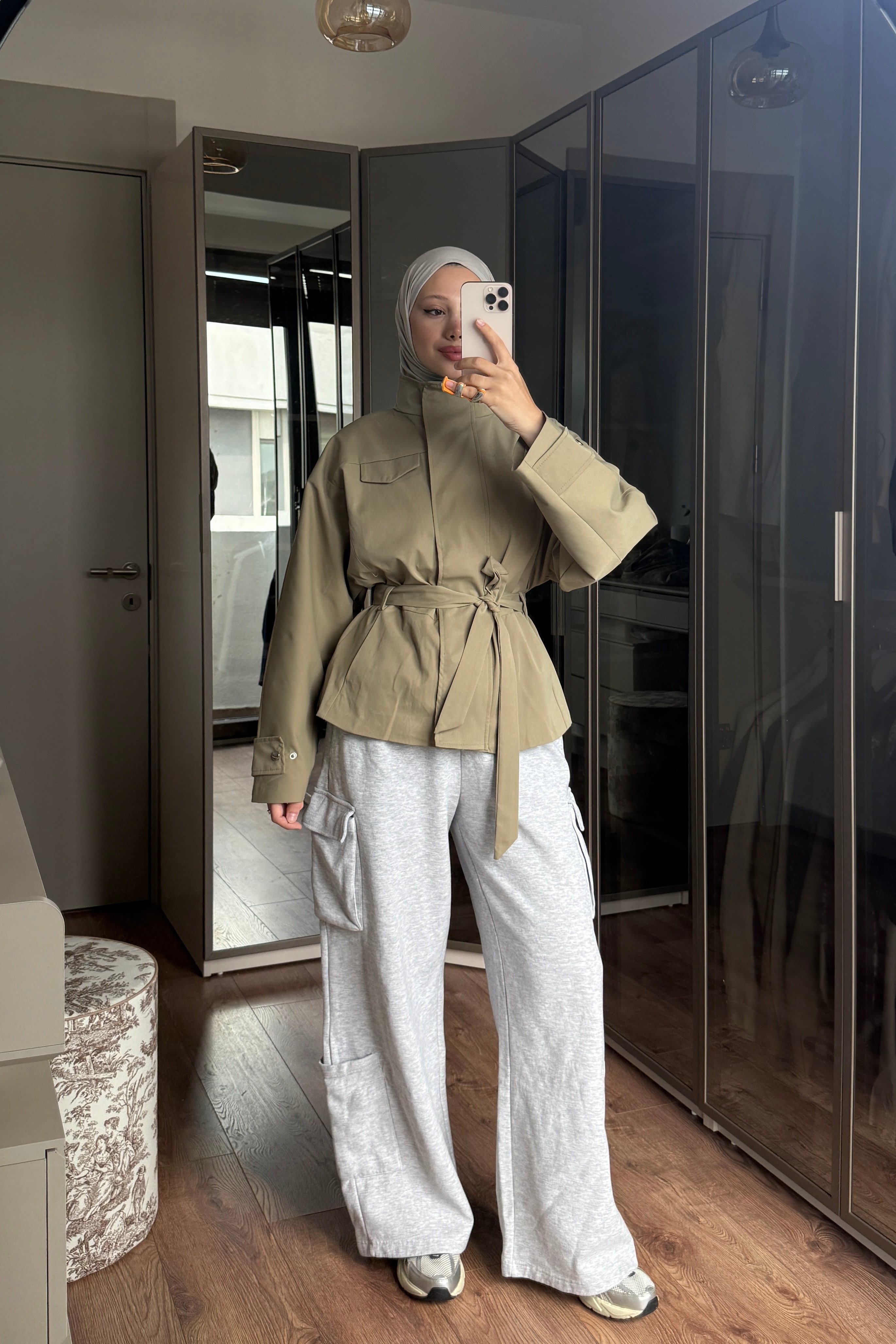KISA TRENÇ - HAKİ