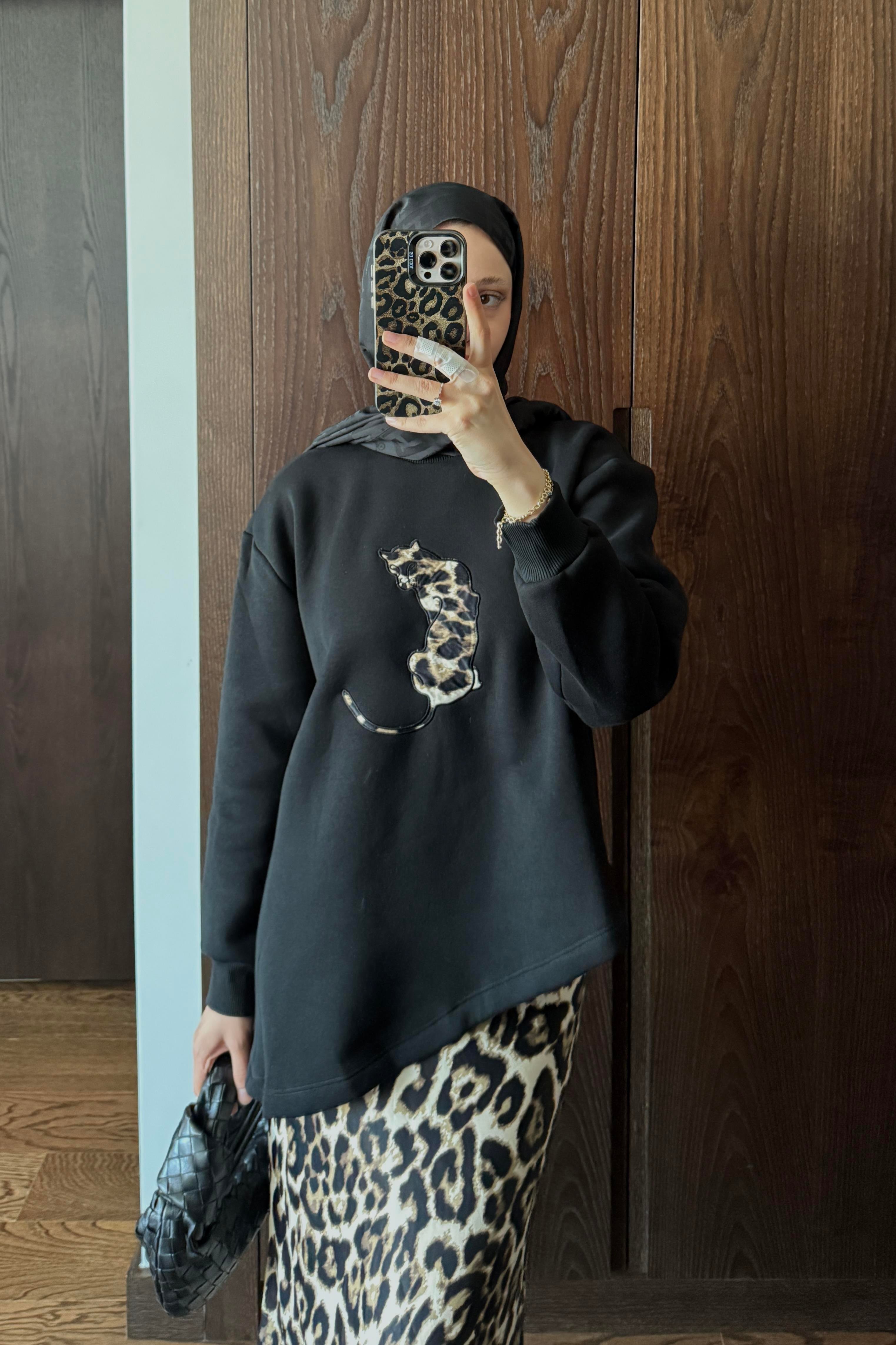 LEOPAR DESENLİ TAKIM