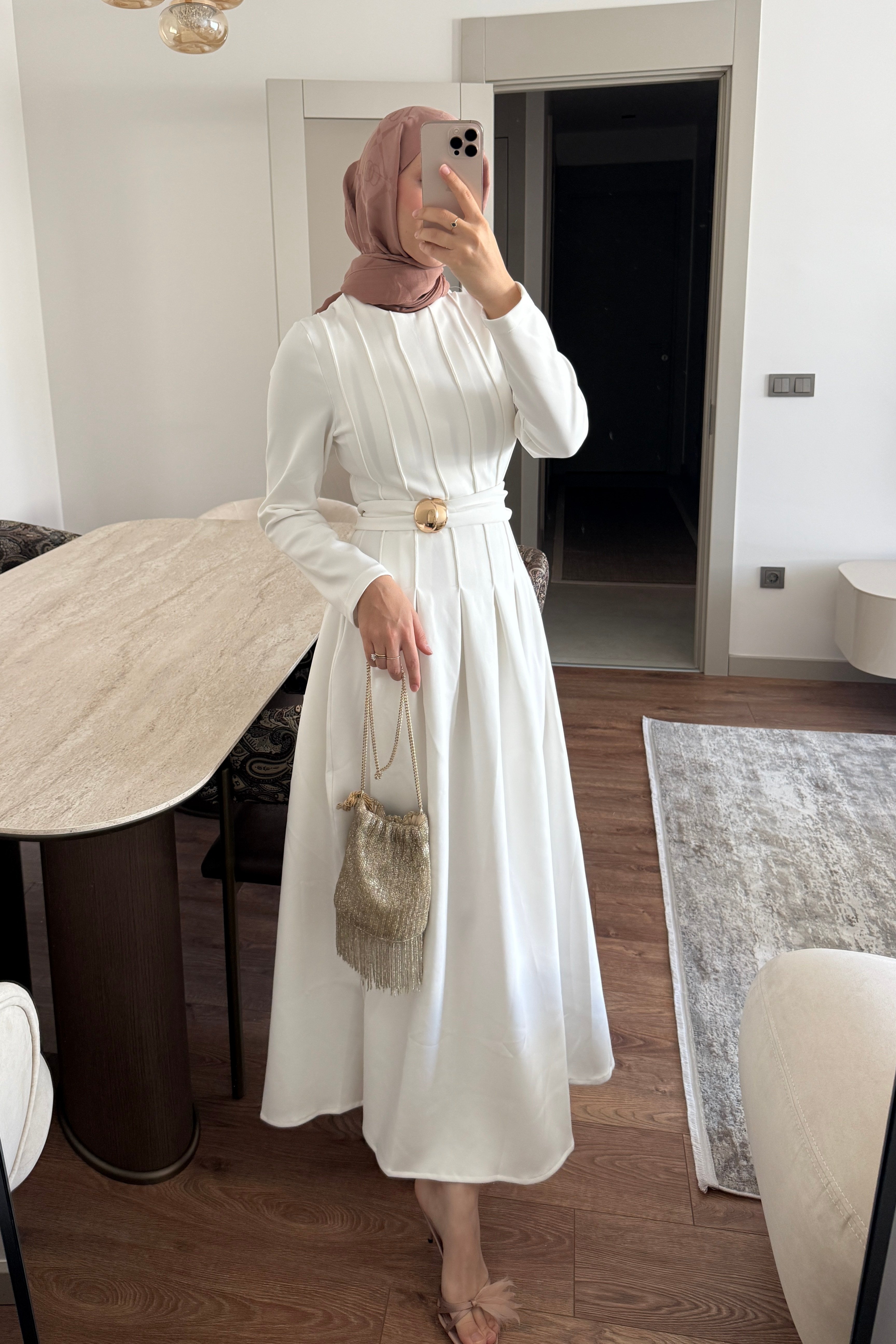 MARRY ELBİSE - BEYAZ