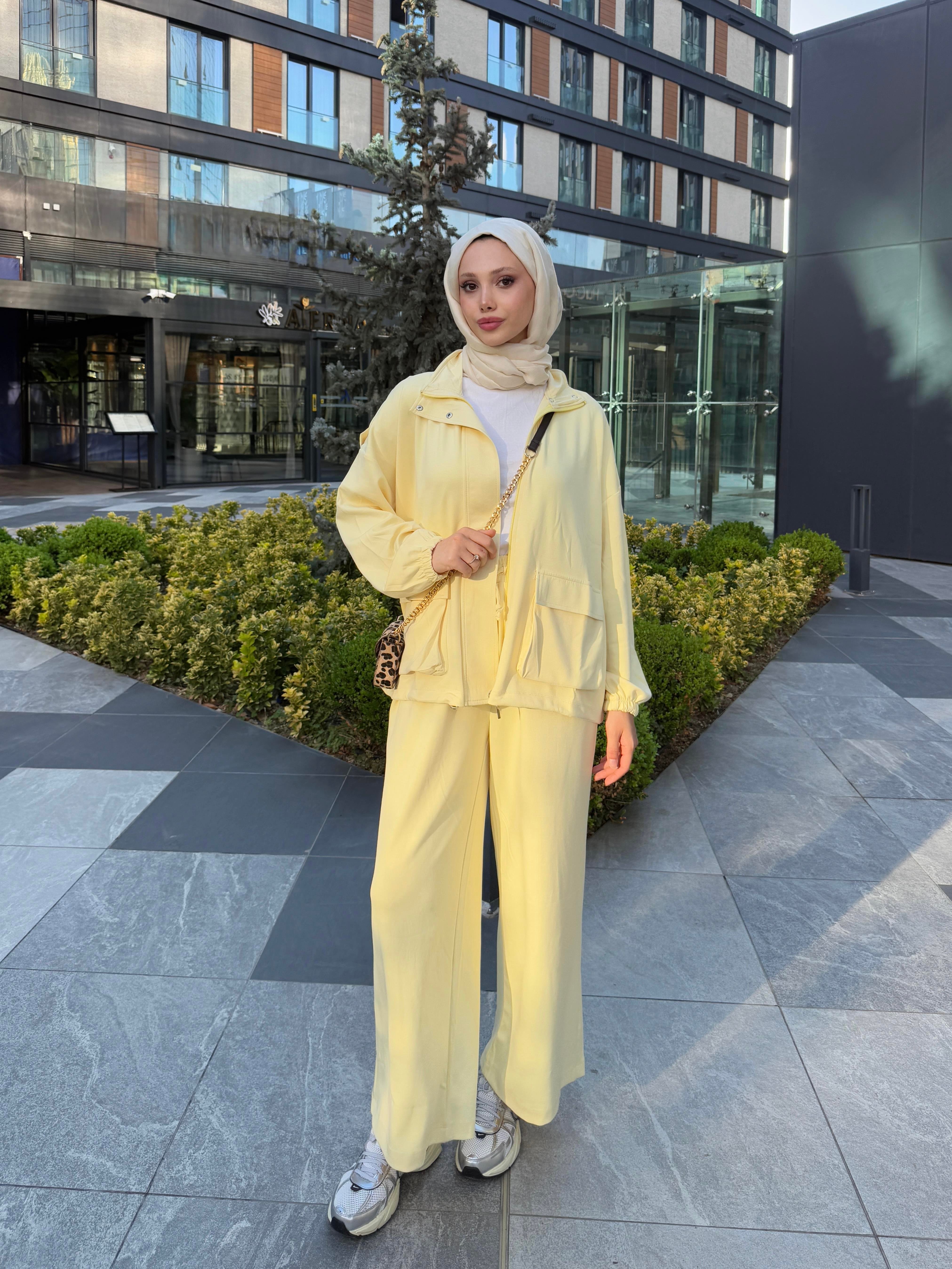 OYSHO BOMBER TAKIM - SARI 