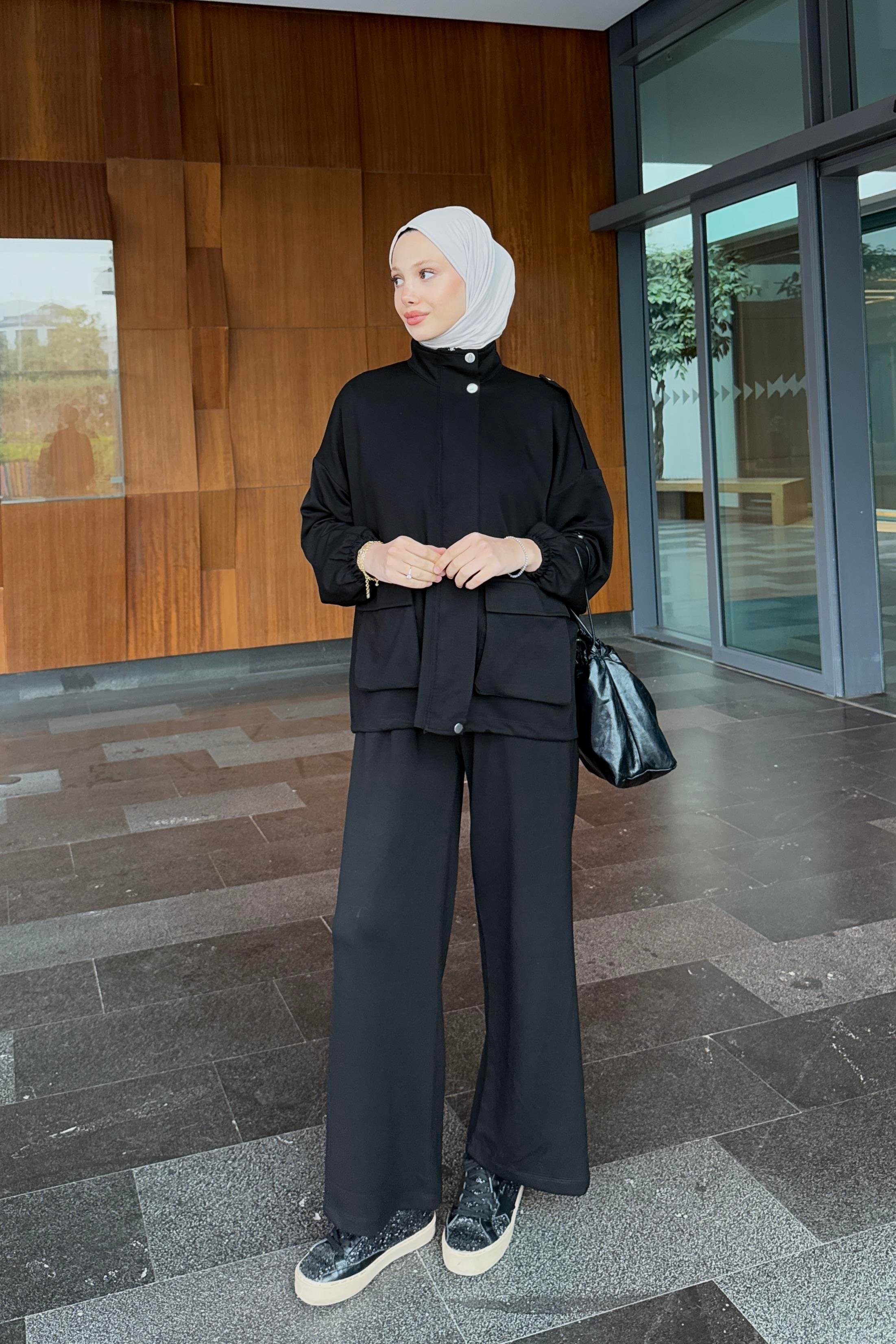 OYSHO BOMBER TAKIM - SİYAH