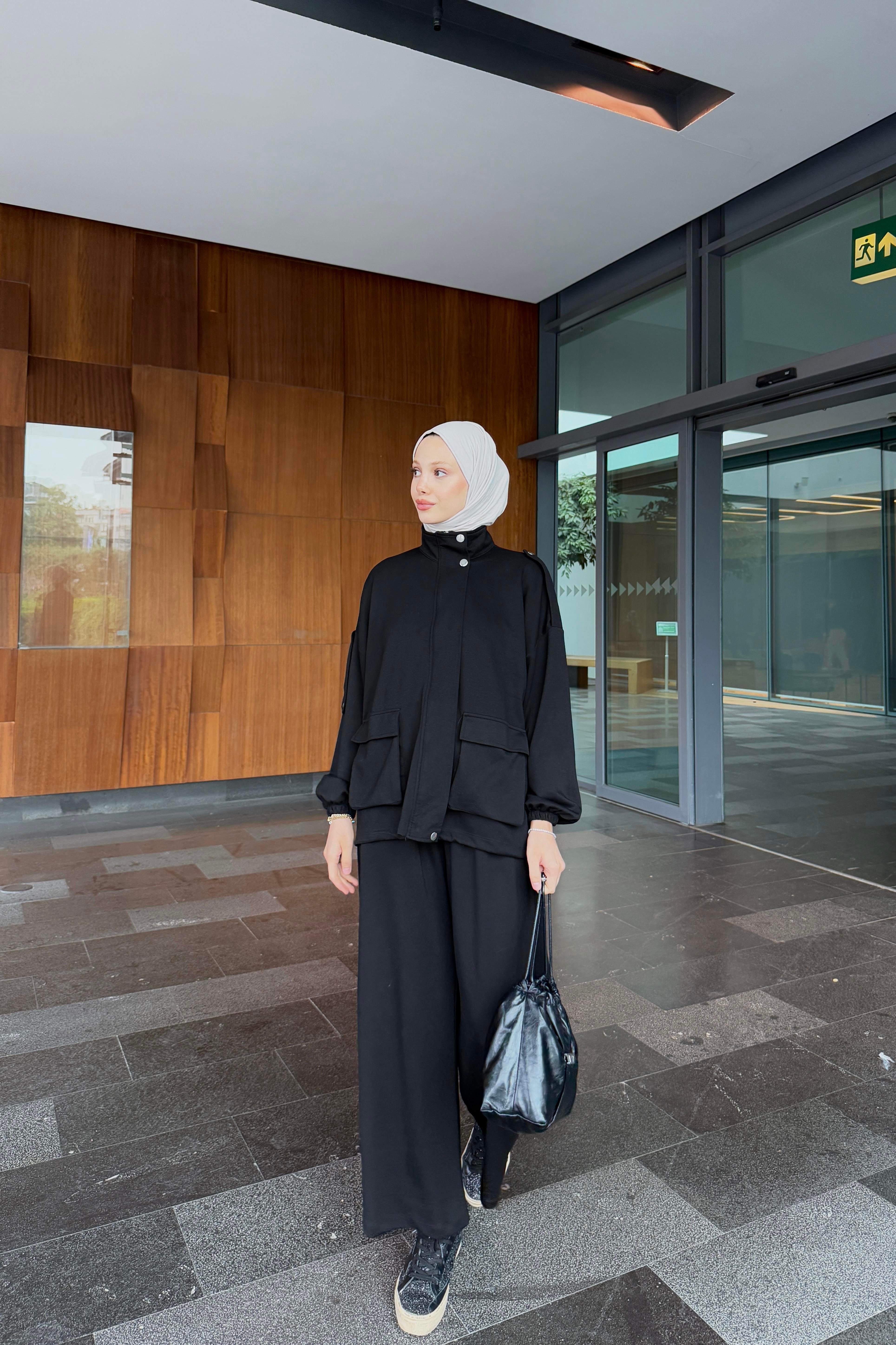 OYSHO BOMBER TAKIM - SİYAH