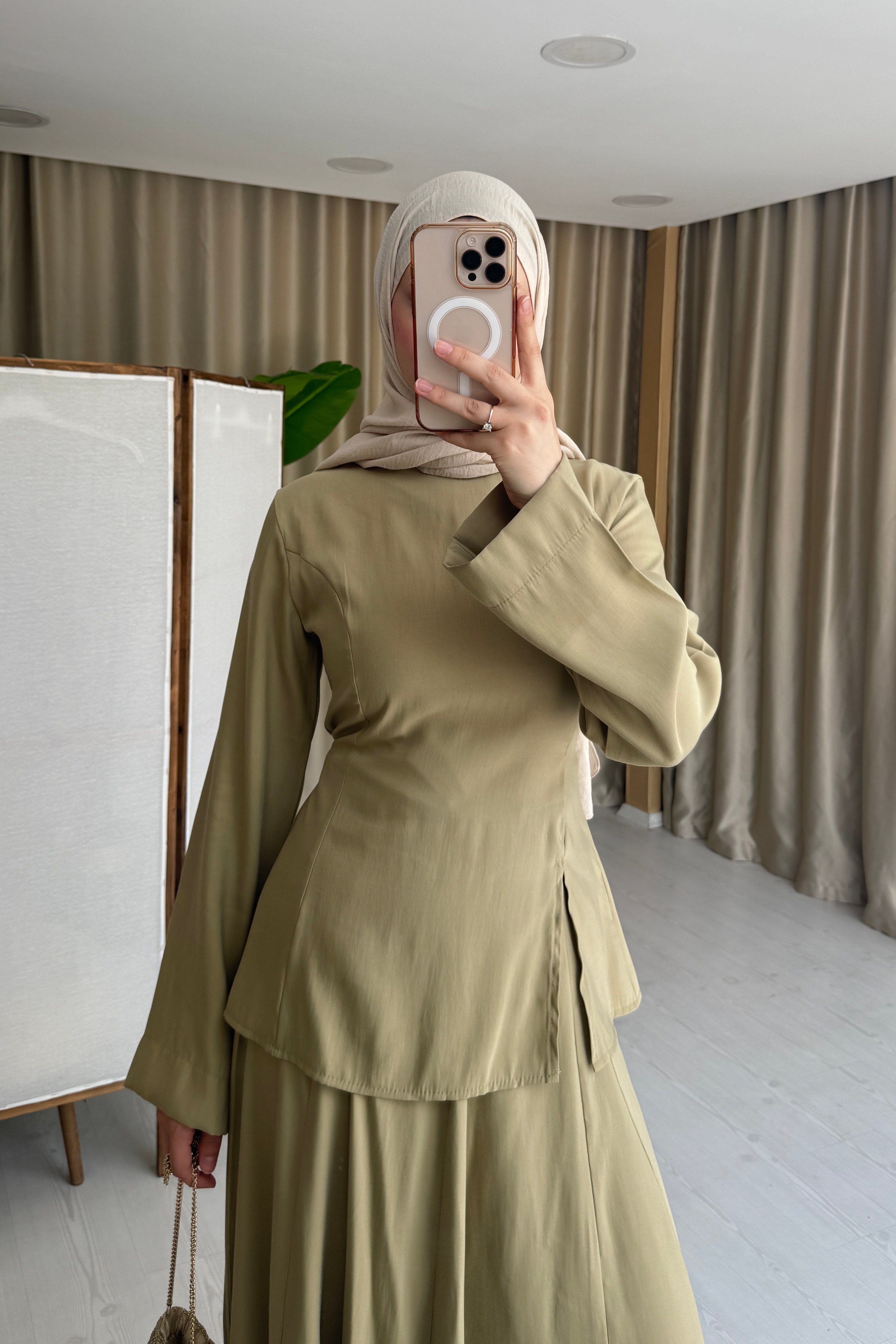 PEPLUM ETEKLİ TAKIM - ÇAĞLA