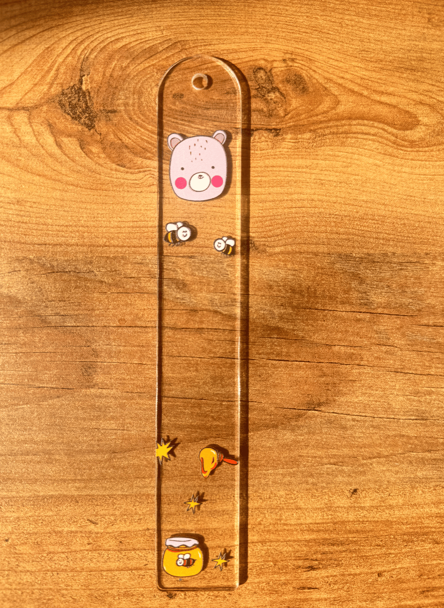 Hayvan Figürlü Kitap Ayracı | Kawaii Tasarım Akrilik Ayraç 