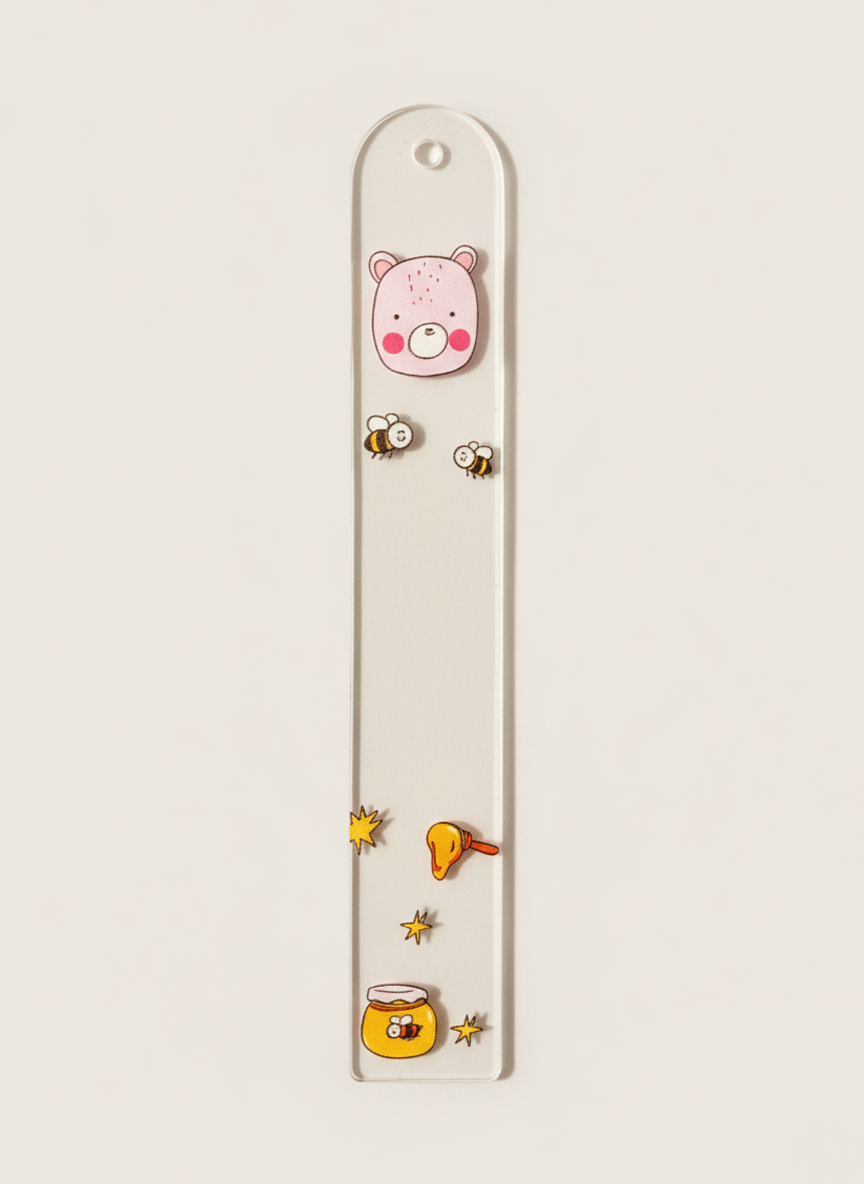 Hayvan Figürlü Kitap Ayracı | Kawaii Tasarım Akrilik Ayraç 