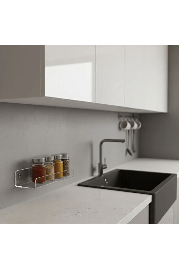 STANDORA | Minimalist Baharat Rafı (20×10 cm)