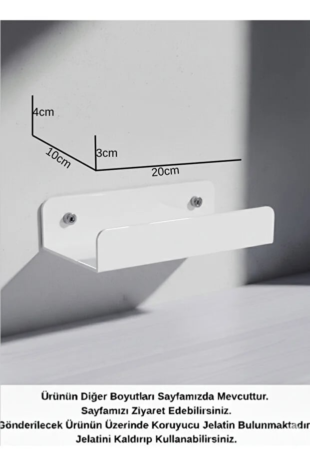 STANDORA | Minimalist Baharat Rafı (20×10 cm)