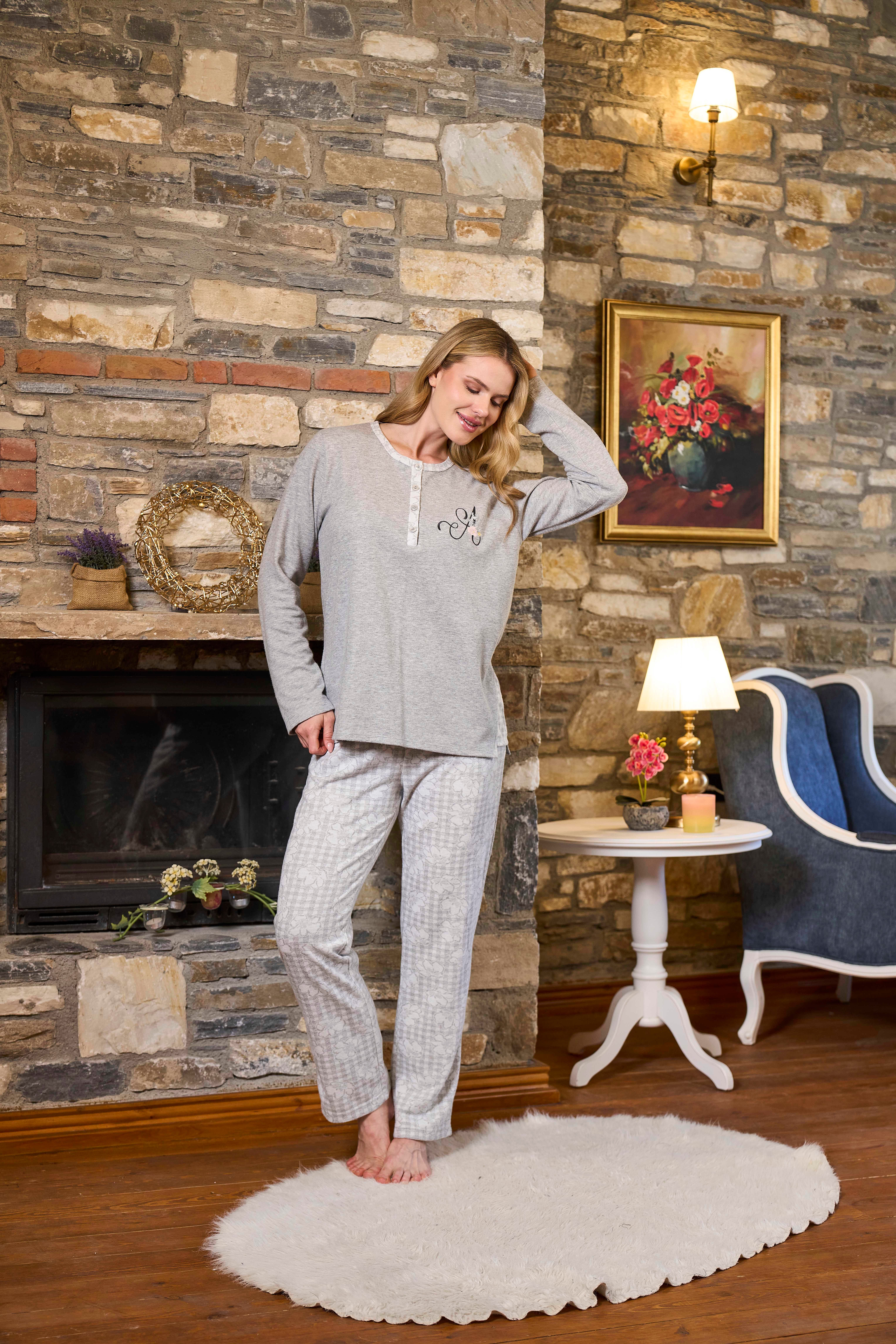 Kadın Grimelanj Pijama Takımı