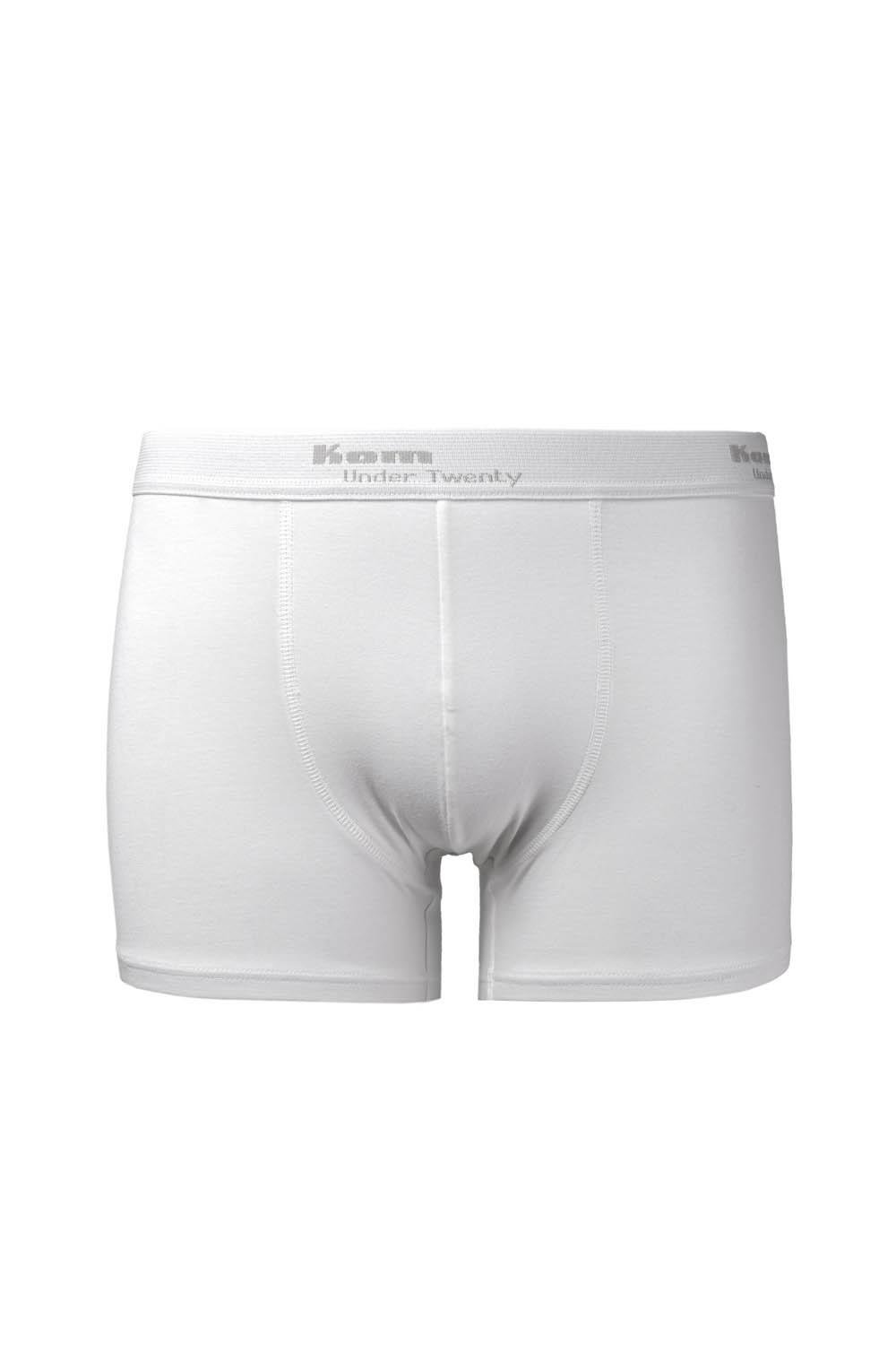 Tight Pamuklu 2 li Erkek Boxer - Beyaz