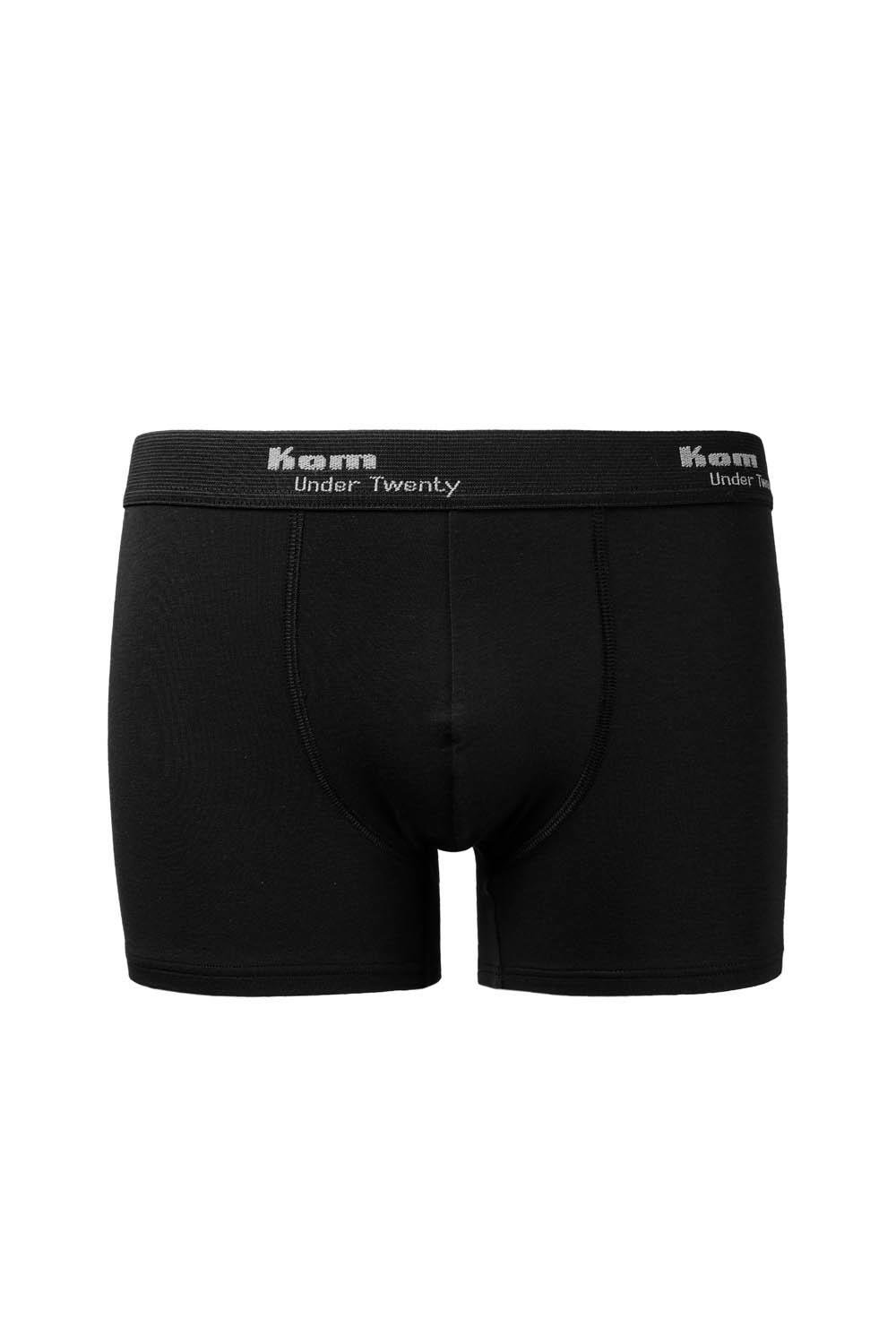 Tight Pamuklu 2 li Erkek Boxer - Siyah