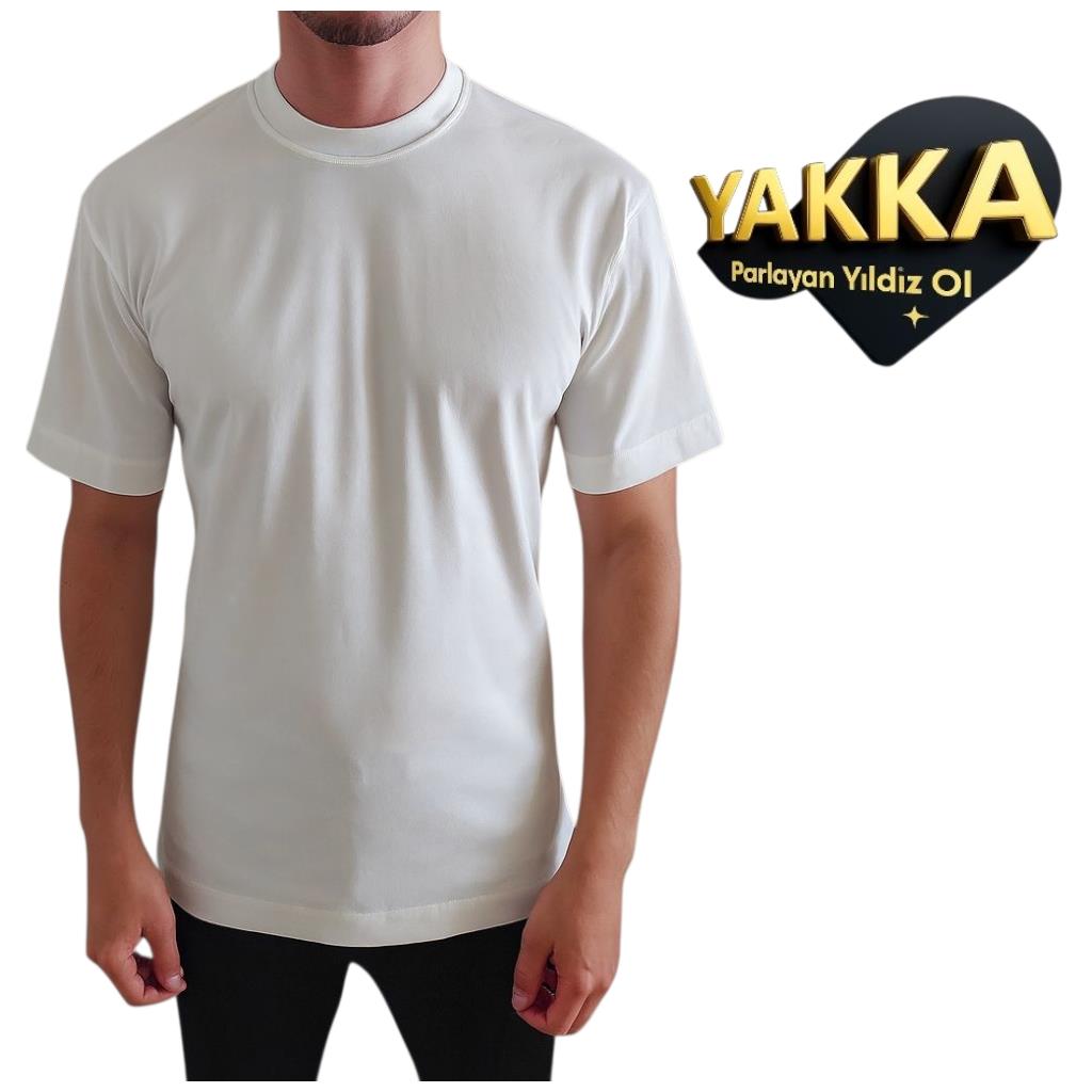 Basic Oversize Tişört –ECRU