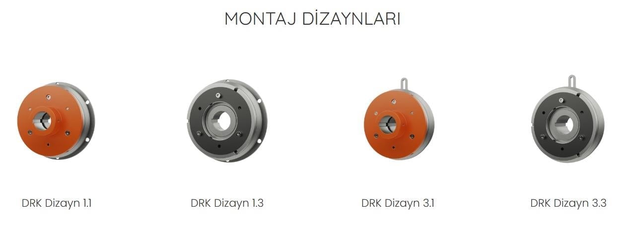  DRK03 Akım Baskılı Kavrama - Flanşlı Dizayn