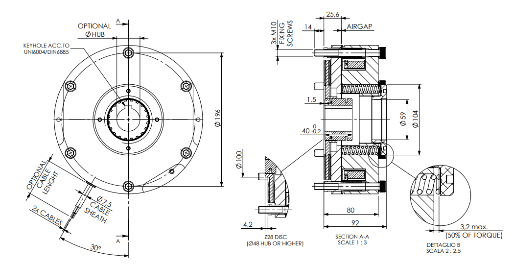 K01 Motor Freni