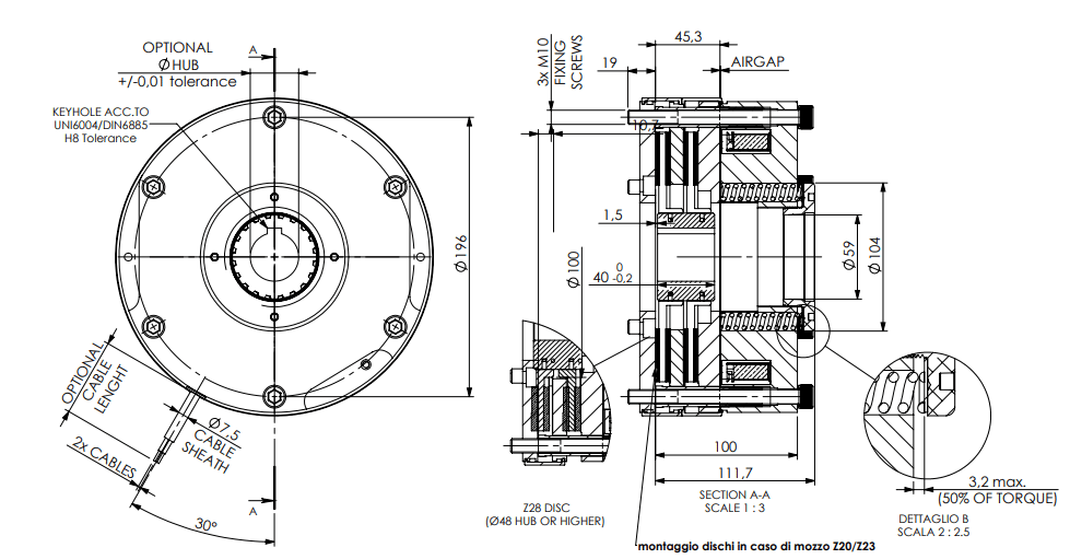 K08D Motor Freni