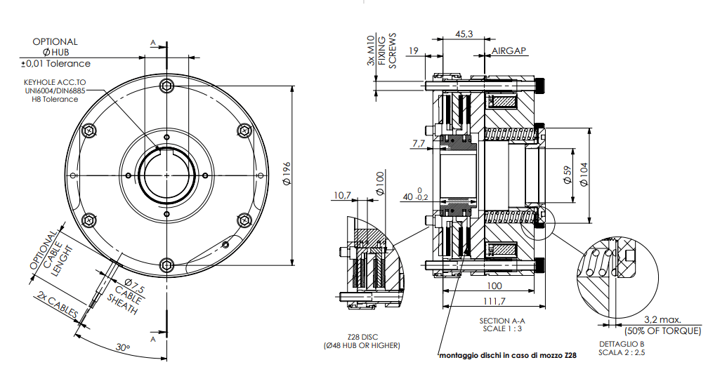 K08D Motor Freni