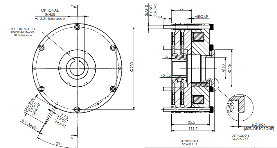 K09D 250M Motor Freni