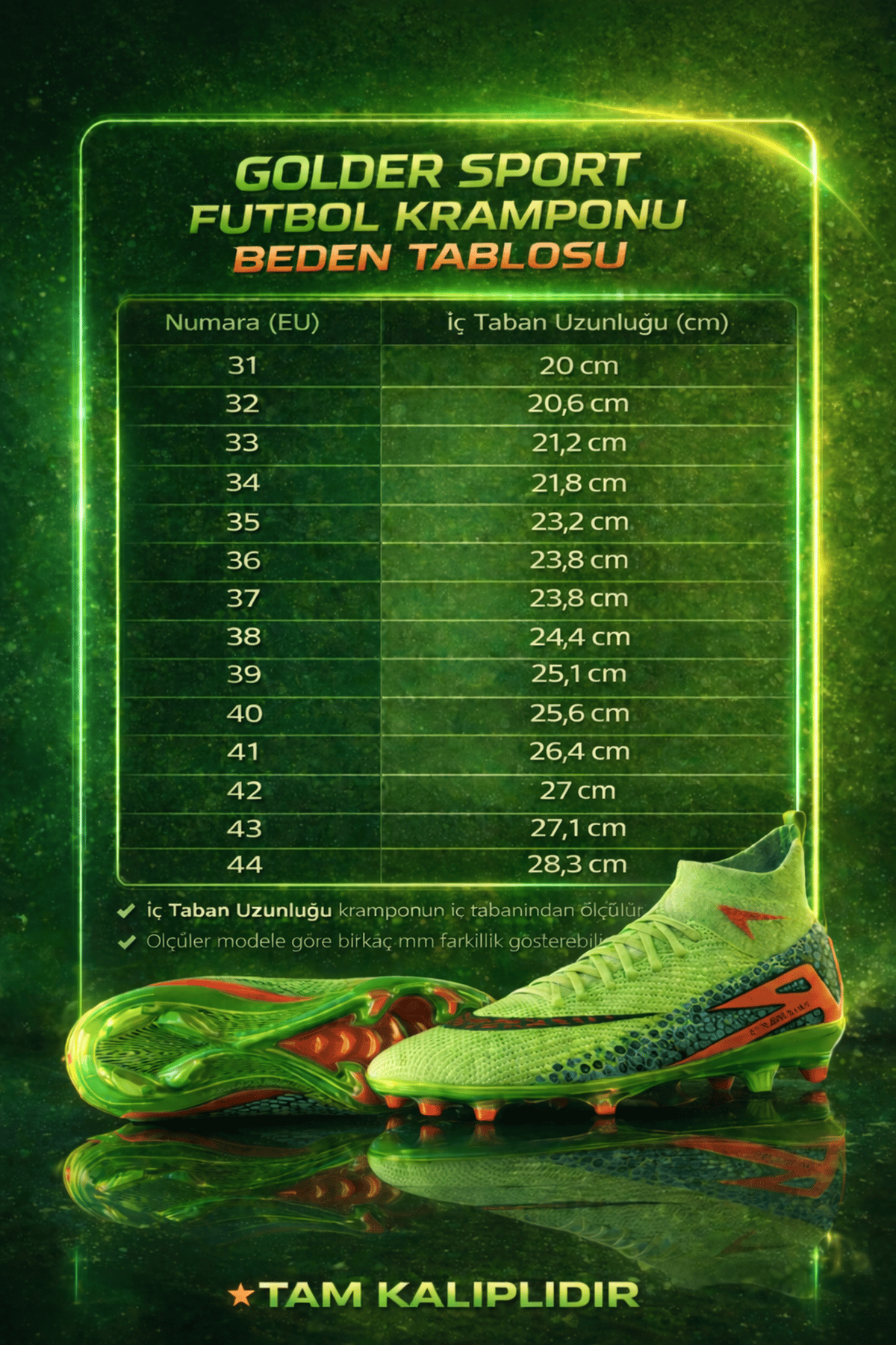 Erkek Halı Saha Kramponu İthal Taban, Çim Saha, Yarım Çoraplı, Ergonomik, Ayağı Saran, Esnek ve Konforlu Futbol Ayakkabısı