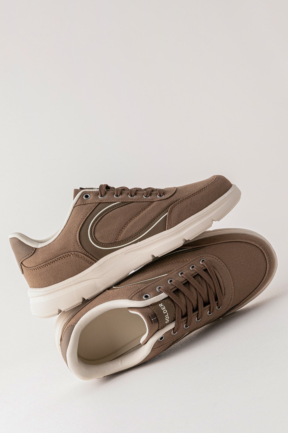 Erkek Spor Ayakkabı Vizon Ultra Hafif Nefes Alan Rahat Günlük Sneaker