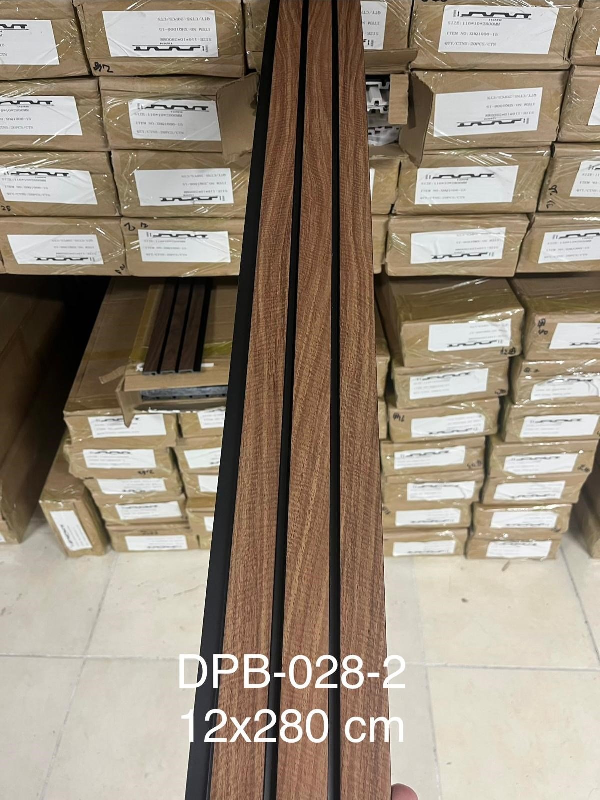 A-0282 POLİMER LAMBRİ 12*280 CM