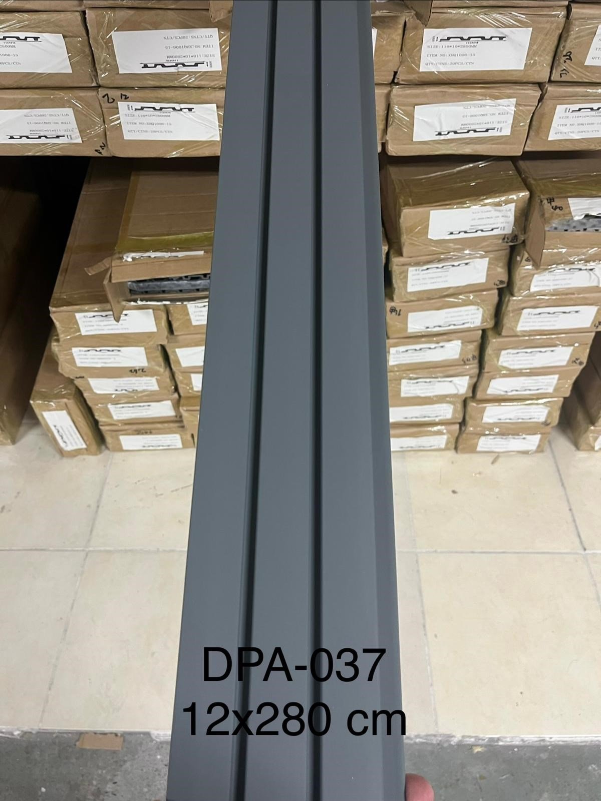 A-037 POLİMER LAMBRİ 12*280 CM
