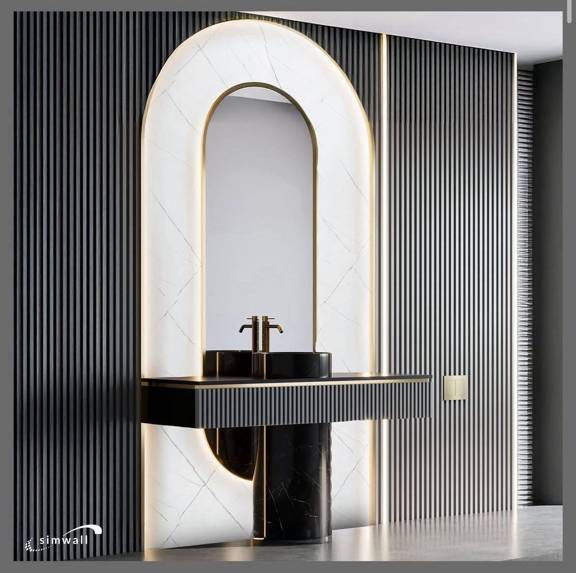 SM-015 PVC MERMER PANEL (60 CM * 120 CM)