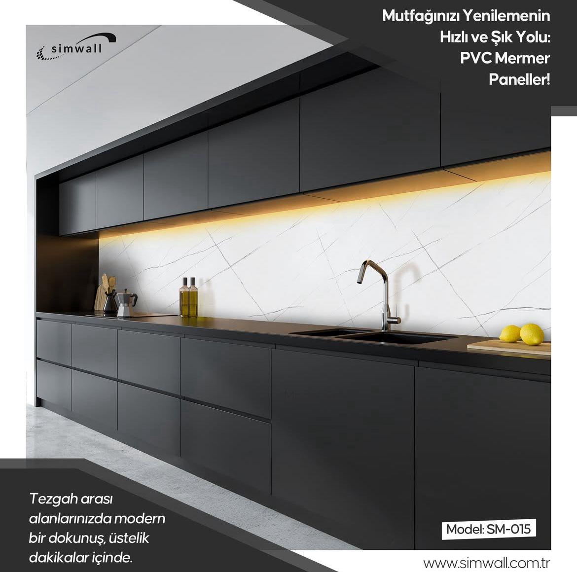 SM-015 PVC MERMER PANEL (60 CM * 120 CM)