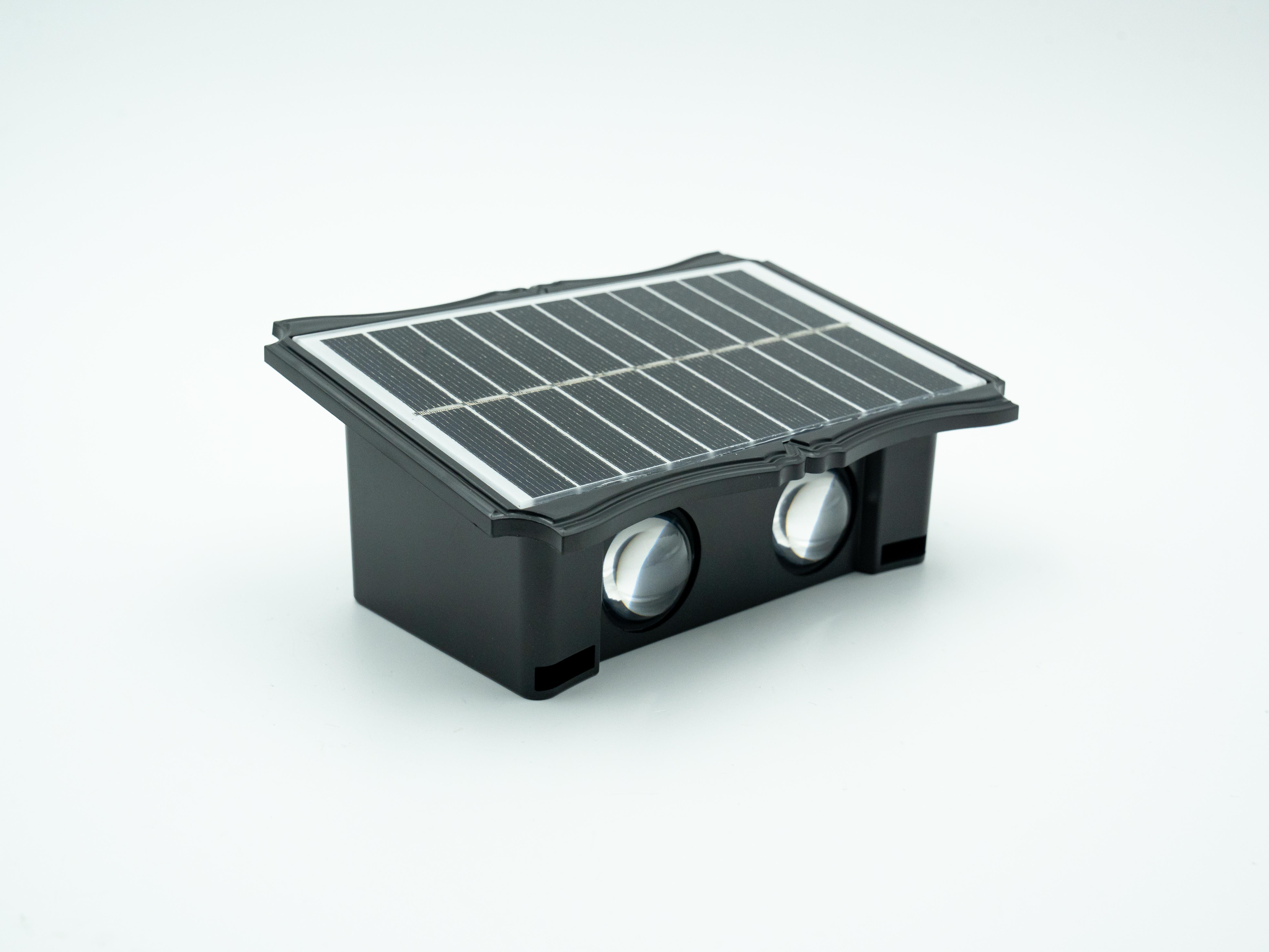 SOLTAJ - Dekoratif Duvar SOLAR Aydınlatması 4 LEDLİ APLİK - ASL901