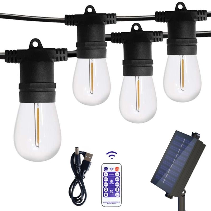 SOLTAJ - Dekoratif Şerit SOLAR Aydınlatma 10 AMPUL 10 METRE- ATY2001