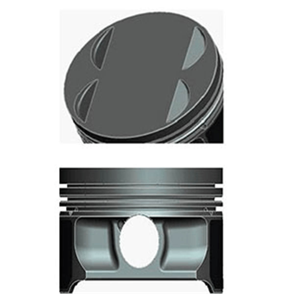 BMW E38-E39-X5 E53 RANGE ROVER III 4.4 1999-2006 PISTON+SEGMAN 11251708901
