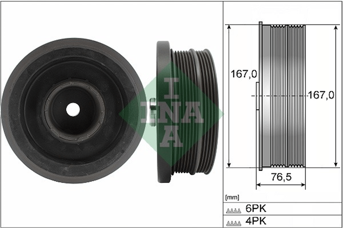 BMW E46-E87-E90-E91-E60-E61-X3 E83 2003-2010 KRANK KASNAGI 11237805696