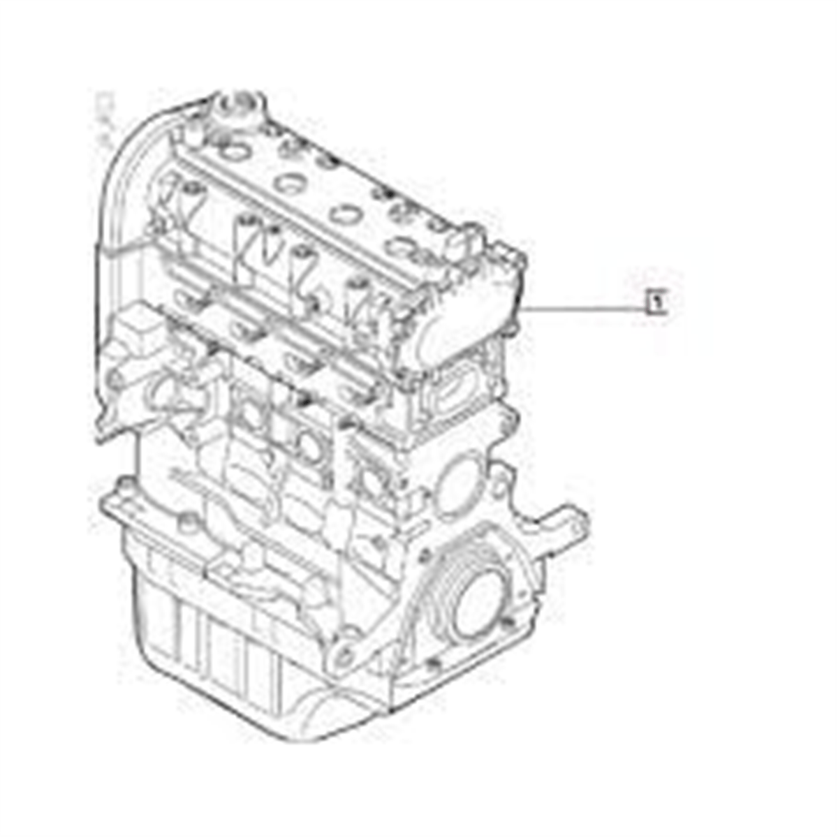 FIAT EGEA 2015 SONRASI MOTOR KOMPLE 73504516