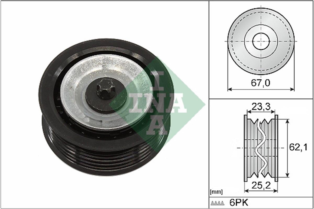 FIAT INA INA 532 0619 10 V KAYIS GERGI RULMANI 07- DOBLO/LINEA/BRAVO/FIAT 500/GIULIETTA/RENEGADE/COMBO D 1,6 D