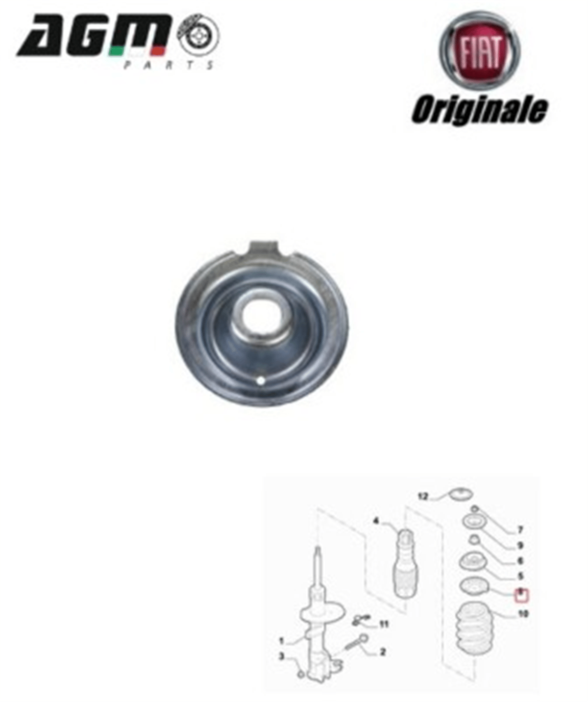 FIAT PANDA IDEA 2003 SONRASI AMORTISÖR TAKOZU 51857576