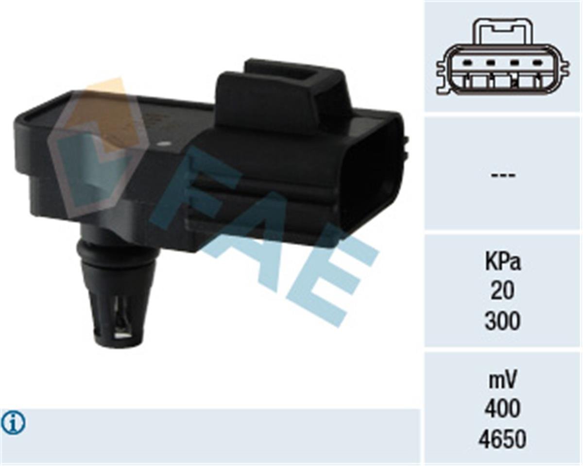 FORD FAE FAE 15098 MAP SENSÖRÜ 06- TRANSIT V-347/JUMPER III / BOXER III 2.2-2.4 TDCI/HDI