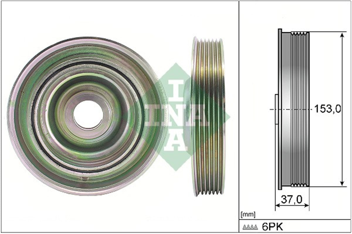 FORD FOCUS/MONDEO/KUGA307/607/PARTNER/C5 2004 SONRASI KRANK KASNAGI 9M5Q 6B319 AB