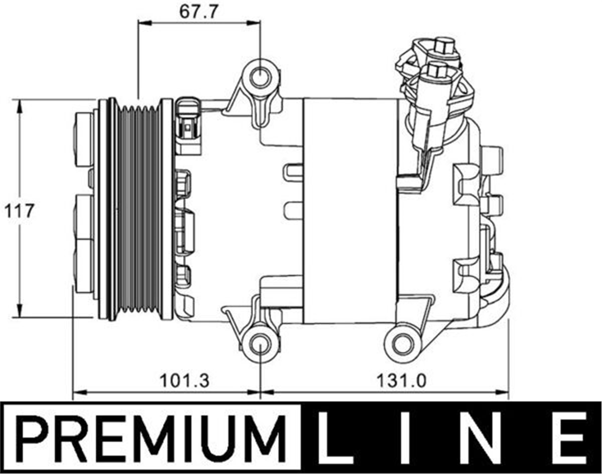 FORD MONDEO FREELANDER 2 2006-2014 KLIMA KOMPRESÖRÜ 6G91 19D629 FK