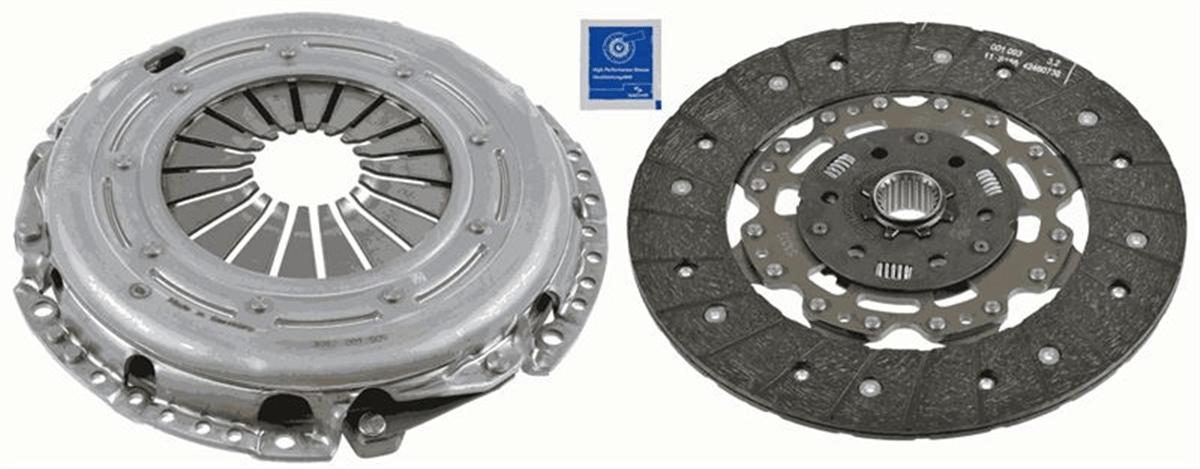 FORD SACHS SCH 3000 970 037 DEBRIYAJ SETI 11-15 MONDEO/SMAX/CONNECT/VOLVO S60-S80-V60-V70 1,6 TDCI (SOHC 115 PS