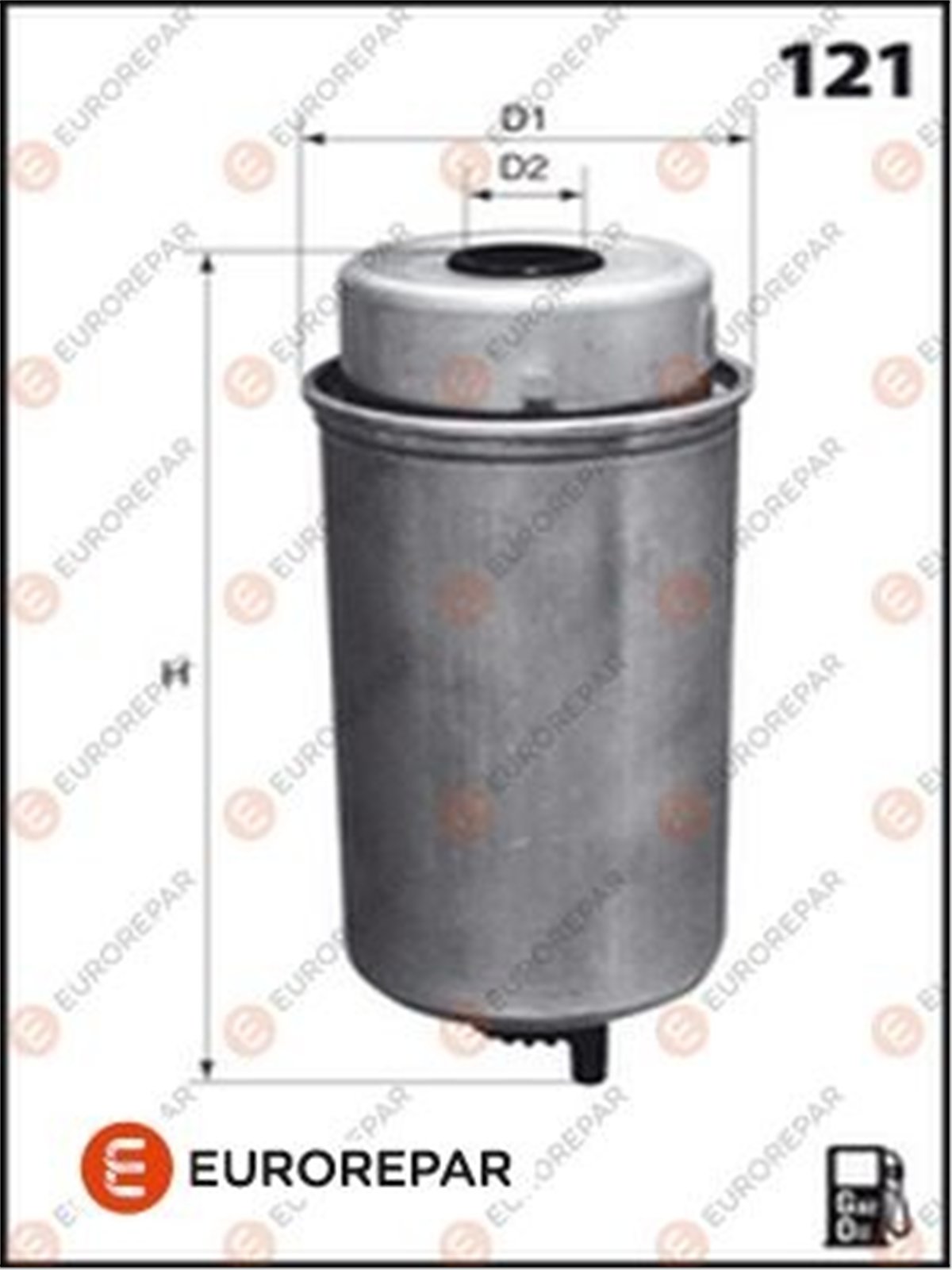 FORD TRANSIT M12-M15 YAKIT FILTRESI 864F 9176 CAB