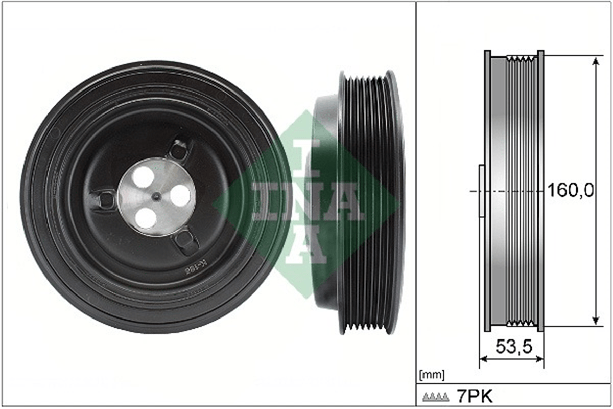 FORD TRANSIT V-347/V-363 2006 SONRASI KRANK KASNAGI BK3Q 6B319 CB