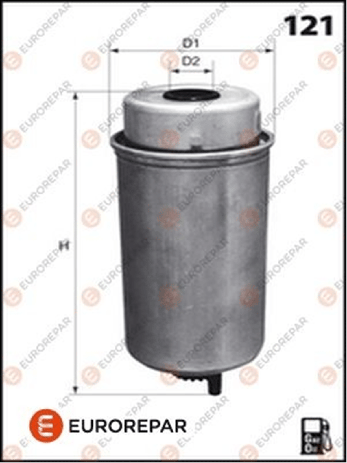 FORD TRANSIT V184 2001-2006 YAKIT FILTRESI YC15 9176 AC