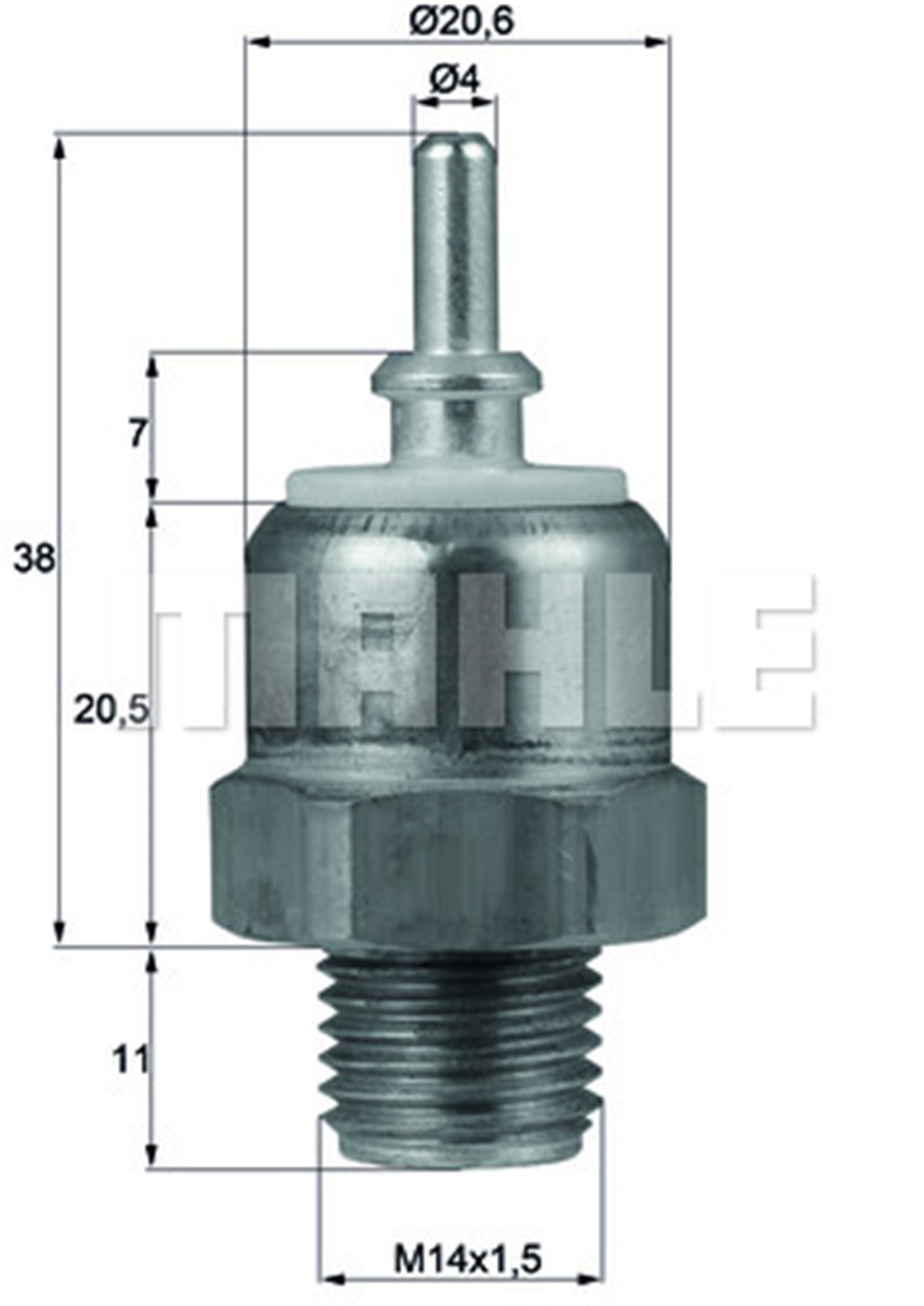 MERCEDES BEHR-T BH TSW 45 DEVIRDAIM MÜSÜRÜ 83-93 W124-201 M102