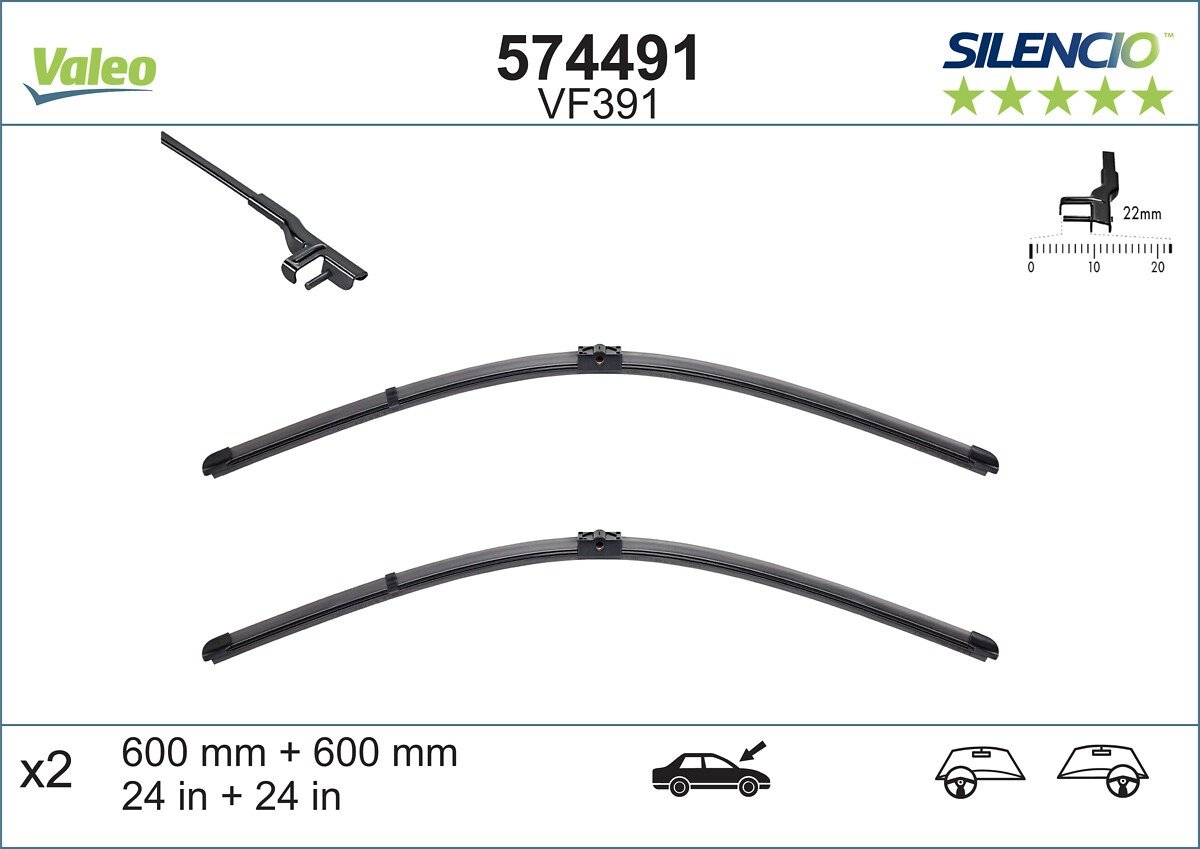MERCEDES W204-212 2007-2011 SILECEK SÜPÜRGESI ÖN TAKIM A2048201145