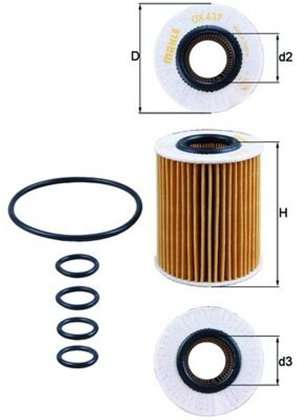OPEL ASTRA H ASTRA J CORSA D MOKKA CRUZE MERIVA A MERIVA B TRAX 2004 SONRASI YAG FILTRESI 5650375
