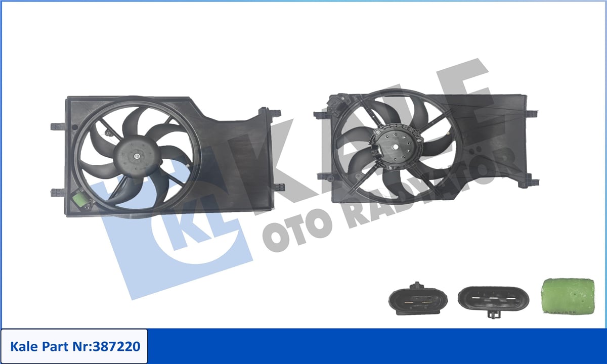 OPEL CORSA E ADAM 2015 SONRASI FAN MOTORU 39059783