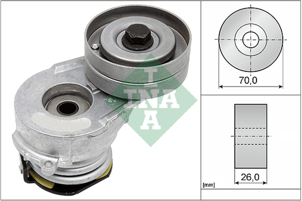 OPEL INA INA 534 0082 30 V KAYIS GERGI RULMANI 01- CORSA C ASTRA Y17DT