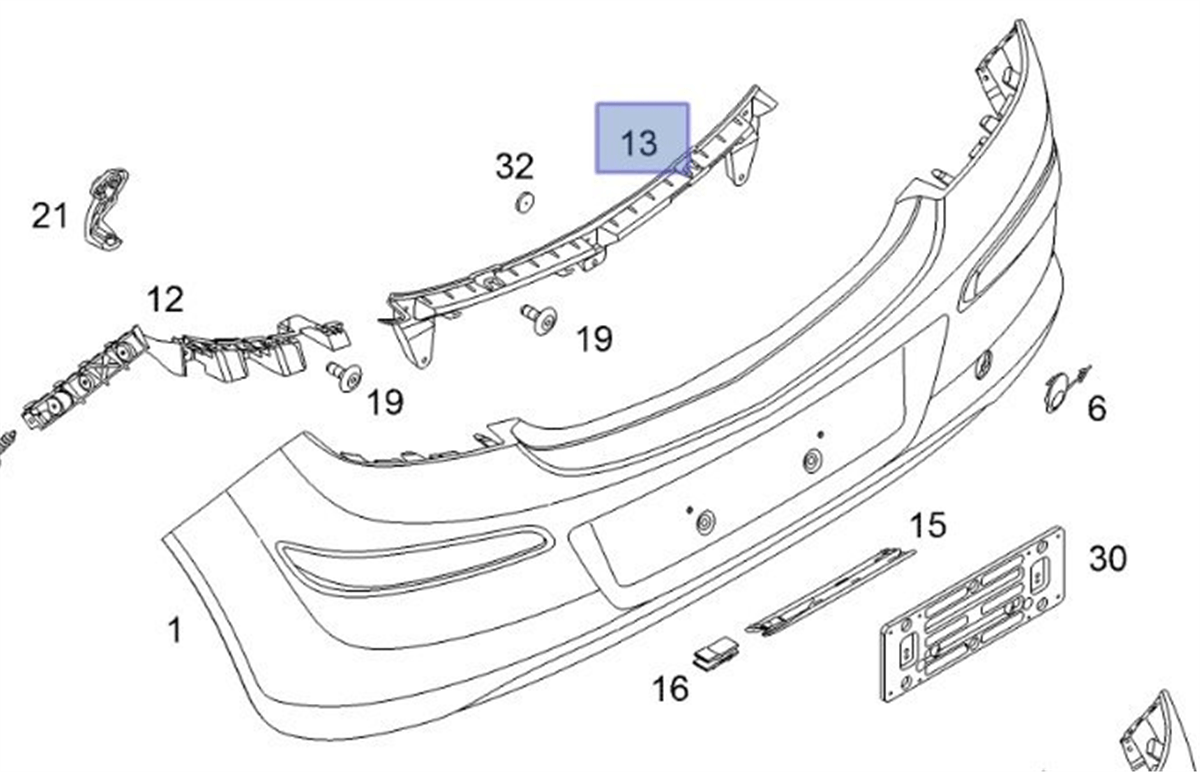 OPEL OE-OPEL 13179908 TAMPON BRAKETI ARKA 07- CORSA D CORSA E BM