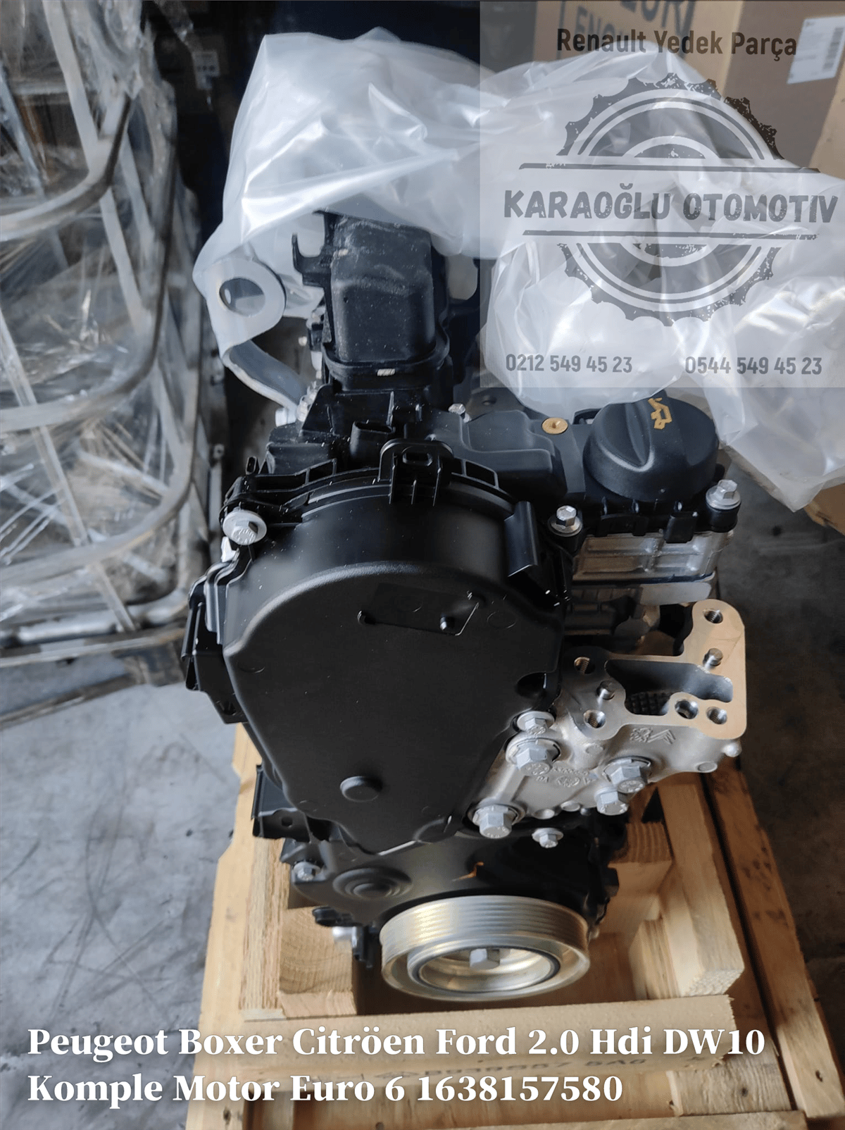 PSA BOXER / TRAVELLER / FOCUS / KUGA 2014 SONRASI KOMPLE MOTOR DS7Q 6006 BA