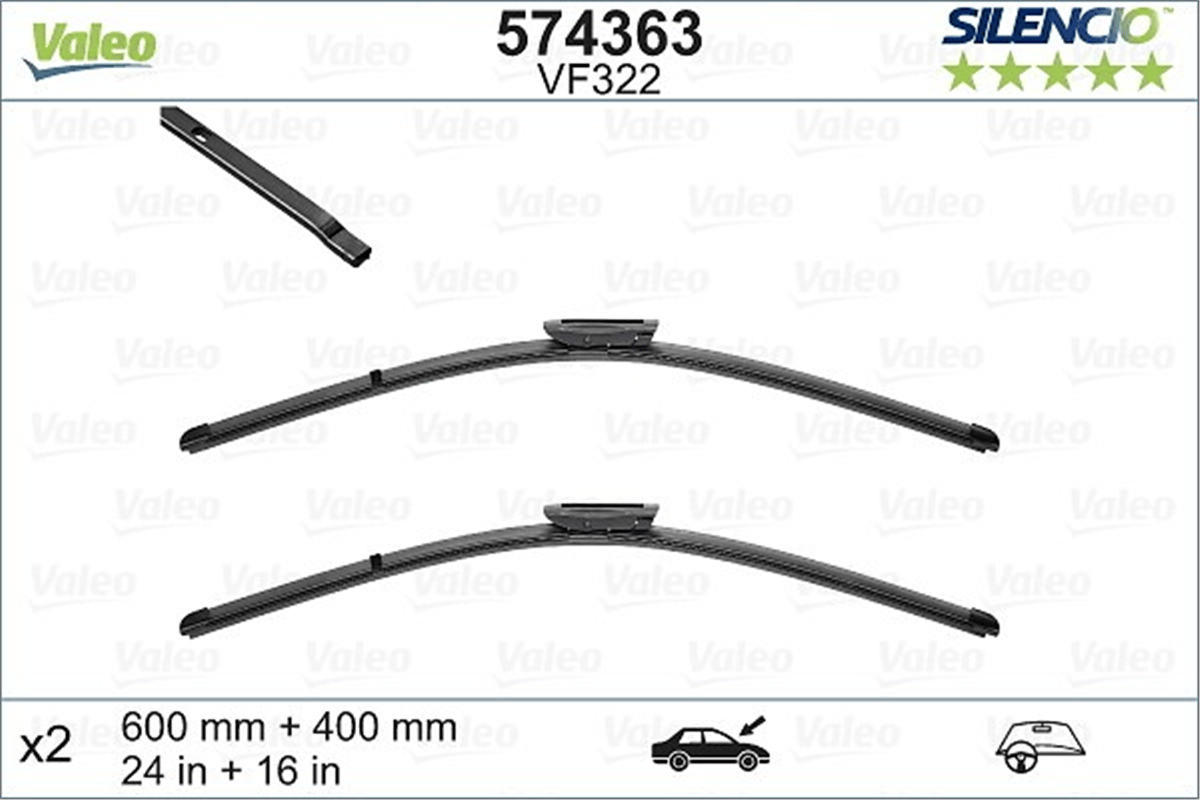 PSA C3 PICASSO 2009 SONRASI FLAT BLADE 6423.J3